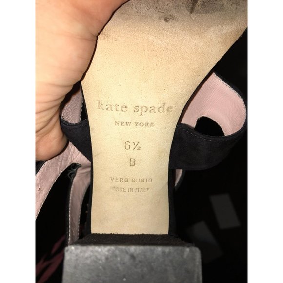 Kate Spade ilemi suede sandal heels - Picture 6 of 8